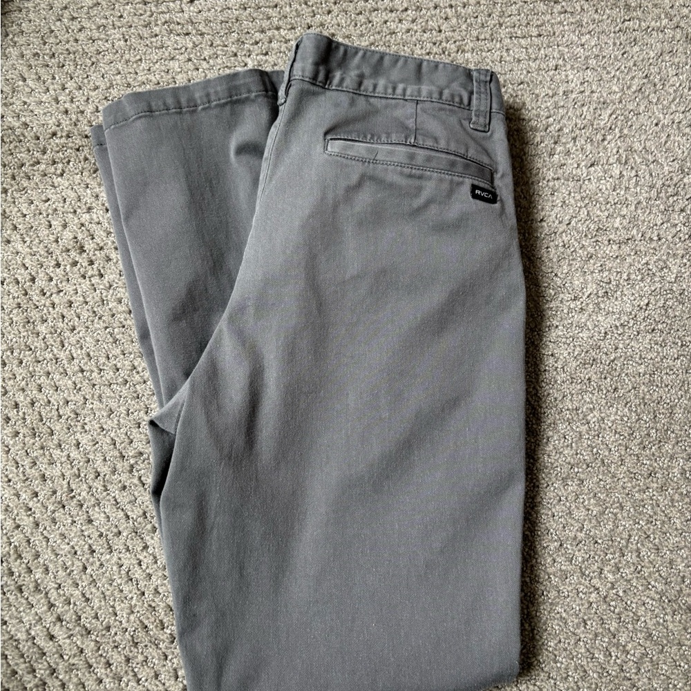 RVCA Boys, size 30, Gray Weekend Fit Pants